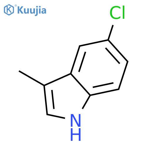 5-Chloro-3-methyl-1H-indole structure