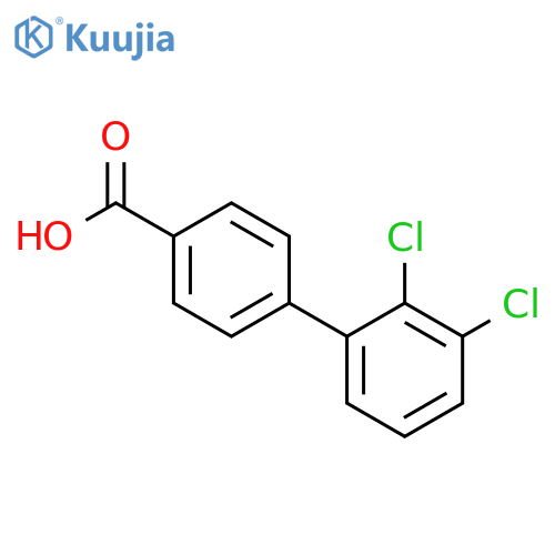 4-(2,3-Dichlorophenyl)benzoic acid structure