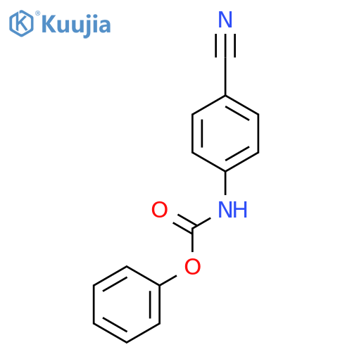 Phenyl N-(4-cyanophenyl)carbamate structure