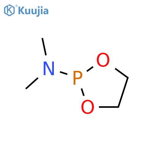 1,3,2-dioxaphospholane, 2-dimethylamino- structure