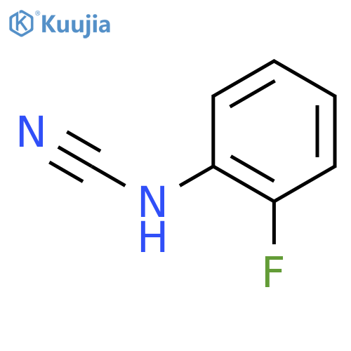 (2-fluorophenyl)aminocarbonitrile structure