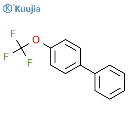 1,1'-Biphenyl,4-(trifluoromethoxy)- structure