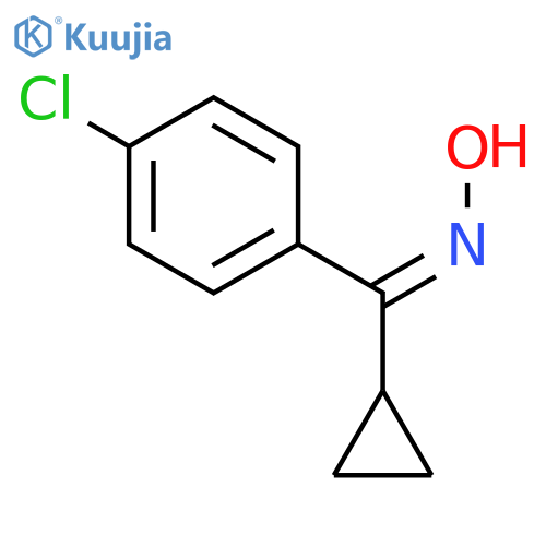Methanone, (4-chlorophenyl)cyclopropyl-, oxime, (Z)- structure