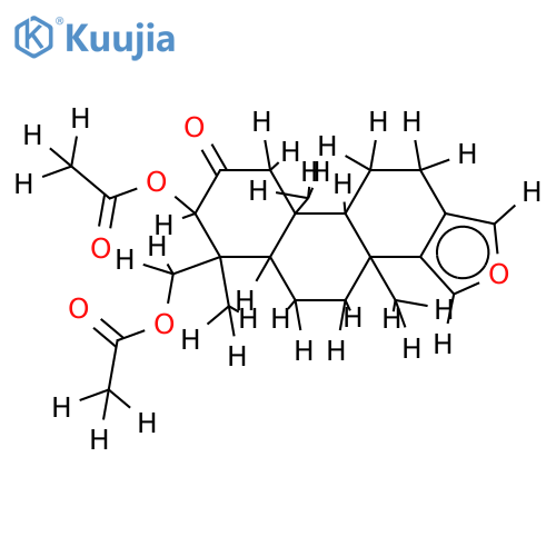 Di-Ac -3alpha-3,19-Dihydroxy-13(16),14-spongiadien-2-one structure
