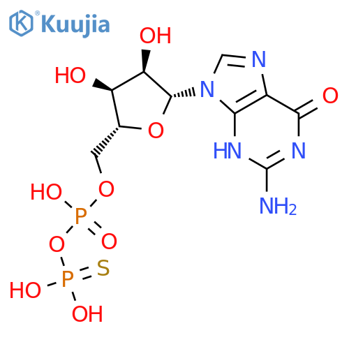 5'-Guanylic acid,anhydride with phosphorothioic acid (1:1) structure