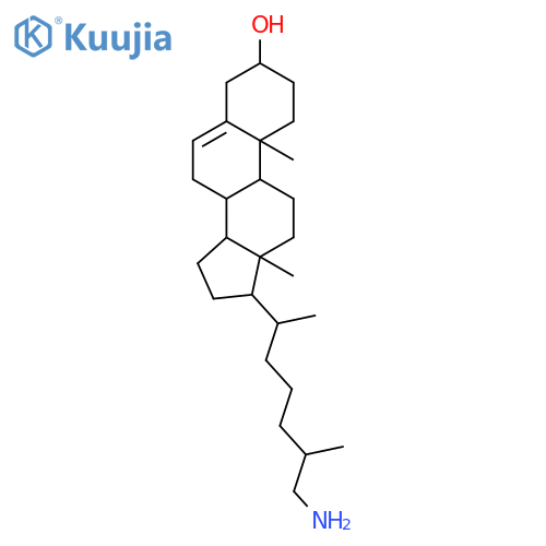 Cholest-5-en-3-ol,26-amino-, (3b,25R)-(9CI) structure