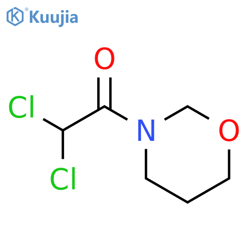 2H-1,3-Oxazine, 3-(dichloroacetyl)tetrahydro- structure
