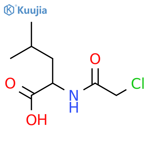 Chloroac-DL-Leu-OH structure
