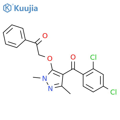 Pyrazoxyfen structure