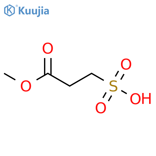 3-methoxy-3-oxopropane-1-sulfonic acid structure