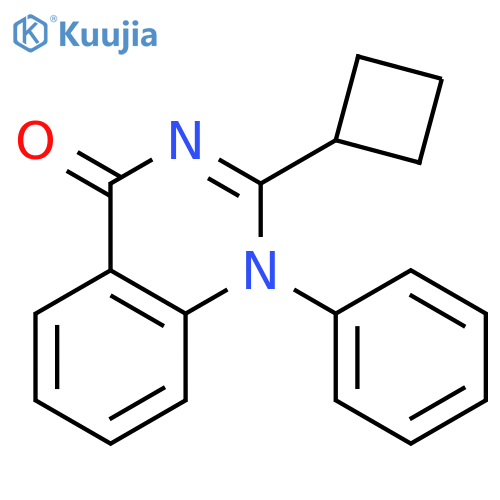 2-Cyclobutyl-1-phenylquinazolin-4(1H)-one structure