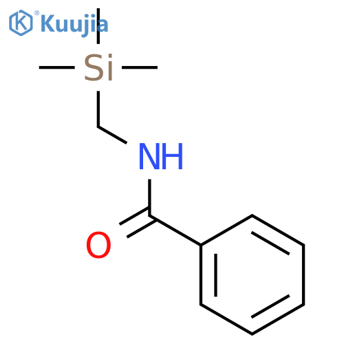 N-(trimethylsilylmethyl)benzamide structure