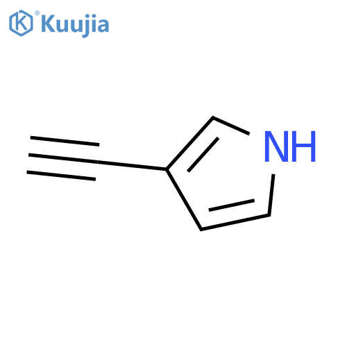 1H-Pyrrole, 3-ethynyl- structure