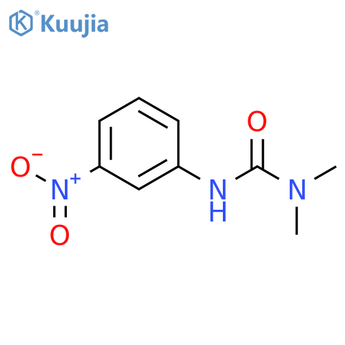 3,3-dimethyl-1-(3-nitrophenyl)urea structure