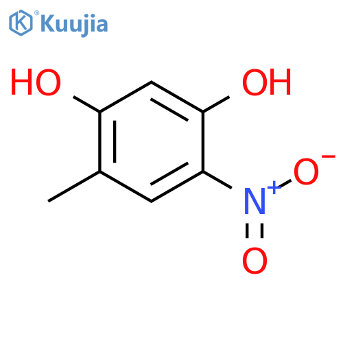 1,3-Benzenediol, 4-methyl-6-nitro- structure