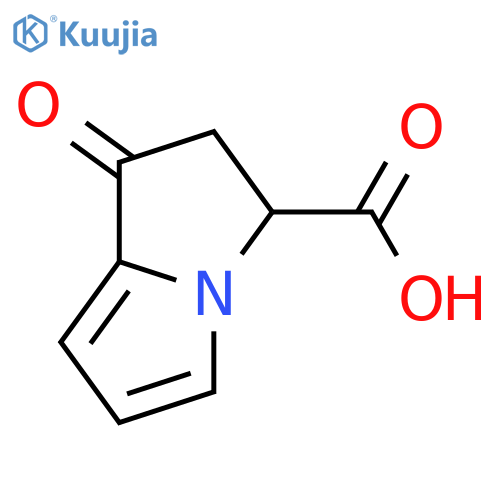 1H-Pyrrolizine-3-carboxylicacid, 2,3-dihydro-1-oxo- structure