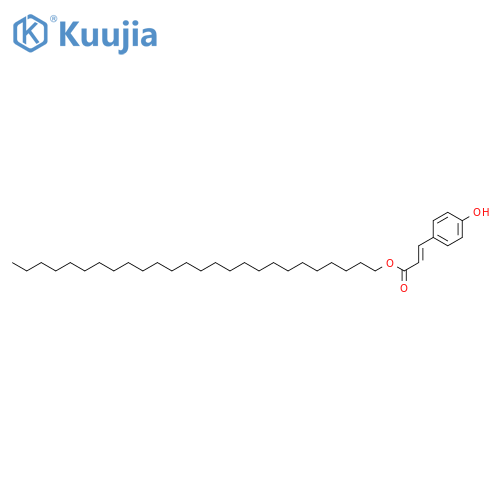 2-Propenoic acid, 3-(4-hydroxyphenyl)-, hexacosyl ester structure