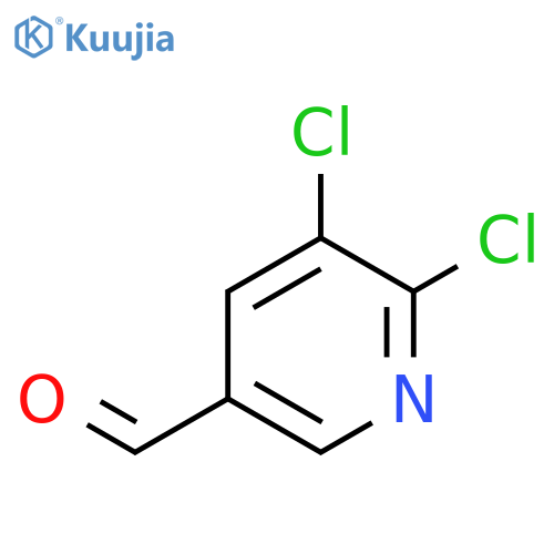 5,6-Dichloropyridyl-3-carboxaldehyde structure