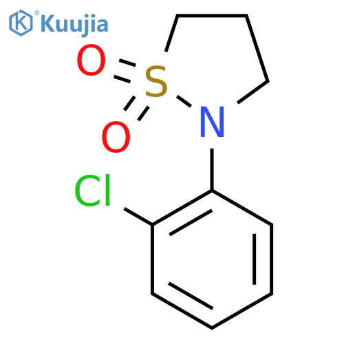 N-(2-Chlorophenyl)-1,3-propanesultam structure