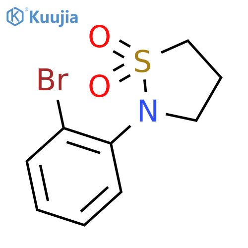 N-(2-Bromophenyl)-1,3-propanesultam structure