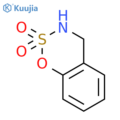 1,2,3-Benzoxathiazine, 3,4-dihydro-, 2,2-dioxide structure
