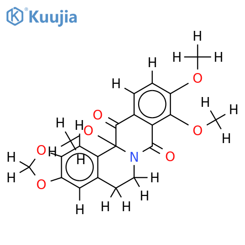 (+/-)-O-methylprechilenine structure