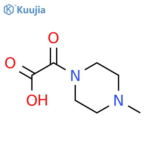 2-(4-methylpiperazin-1-yl)-2-oxoacetic acid structure