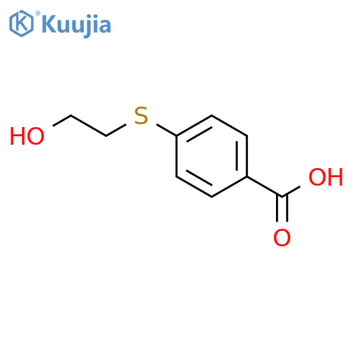 4-(2-Hydroxyethyl)thiobenzoic Acid structure