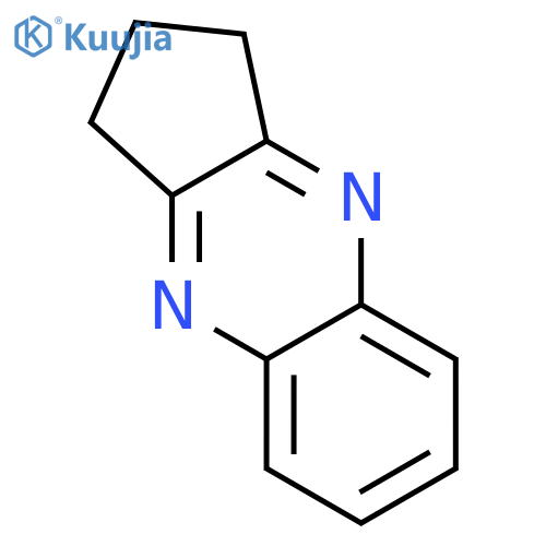 1H-Cyclopenta[b]quinoxaline, 2,3-dihydro- structure