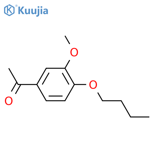 1-(4-Butoxy-3-methoxyphenyl)ethan-1-one structure