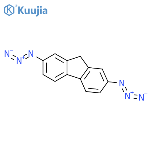 2,7-diazido-9H-fluorene structure