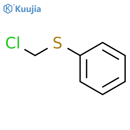 Chloromethyl phenyl sulfide structure