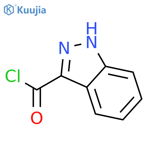 1H-Indazole-3-carbonyl chloride structure