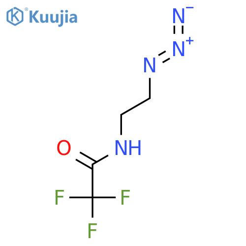 N-(2-azidoethyl)-2,2,2-trifluoroacetamide structure