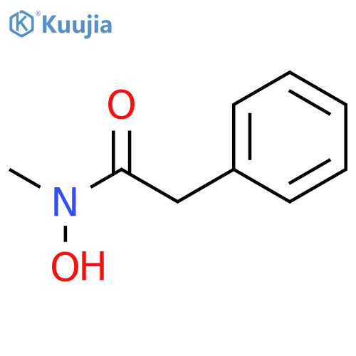 Benzeneacetamide,N-hydroxy-N-methyl- structure