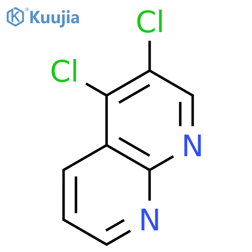 3,4-Dichloro-1,8-naphthyridine structure