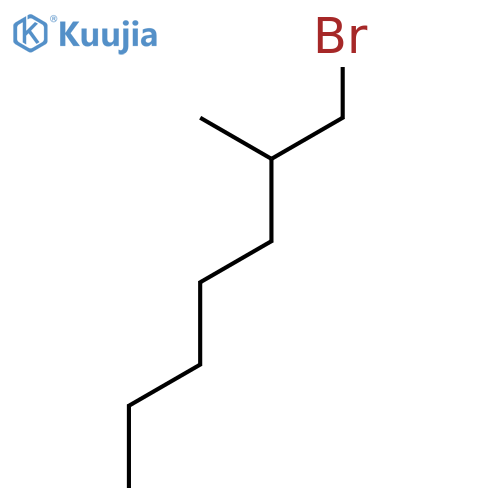 Heptane,1-bromo-2-methyl- structure