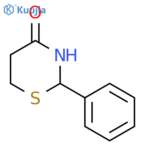 2-phenyl-1,3-thiazinan-4-one structure