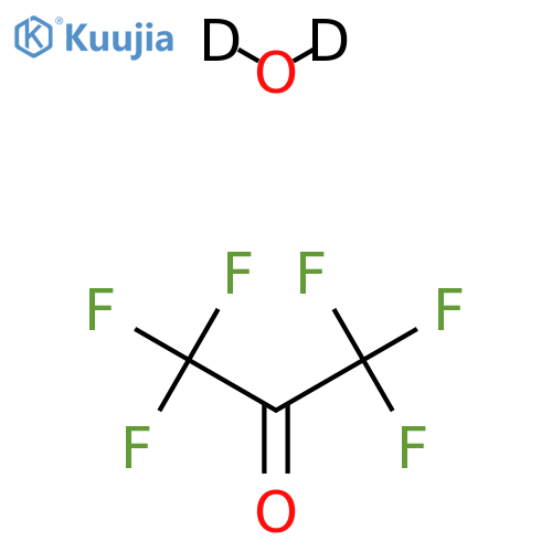 Hexafluoroacetone deuterate structure