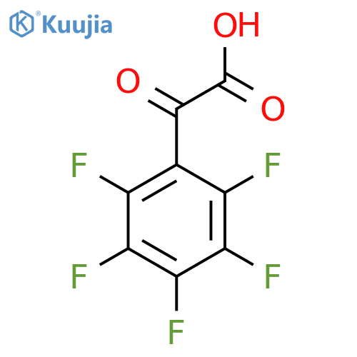 2-oxo-2-(pentafluorophenyl)acetic acid structure