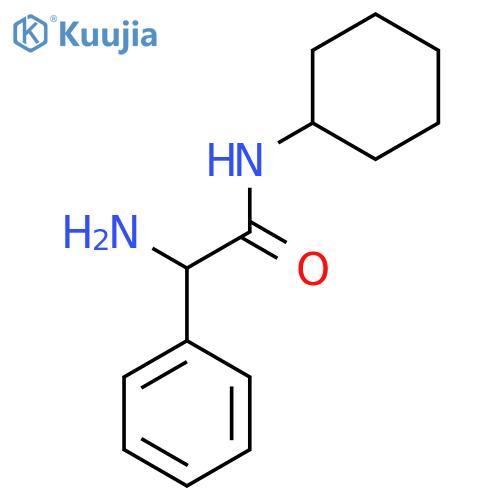 2-Amino-N-cyclohexyl-2-phenylacetamide structure