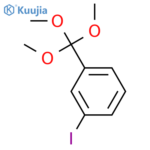 1-Iodo-3-(trimethoxymethyl)benzene structure