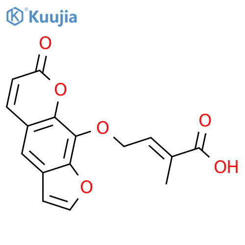 Imperatorin; 4'-Carboxylic acid(E-) structure