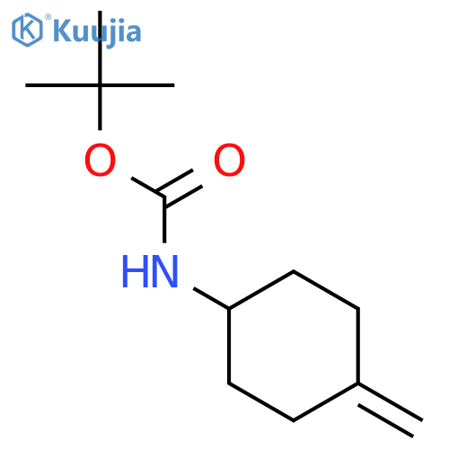 tert-butyl N-(4-methylidenecyclohexyl)carbamate structure
