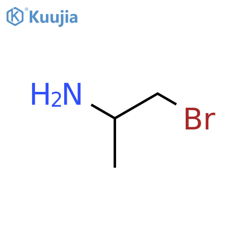 1-Bromopropan-2-amine structure