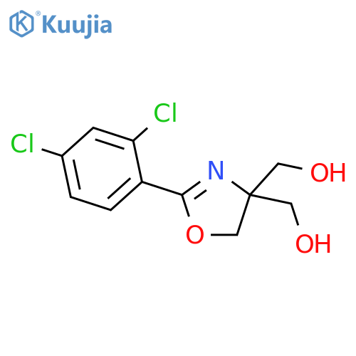 2-(2,4-Dichlorophenyl)-4,5-dihydro-1,3-oxazole-4,4-diyldimethanol structure