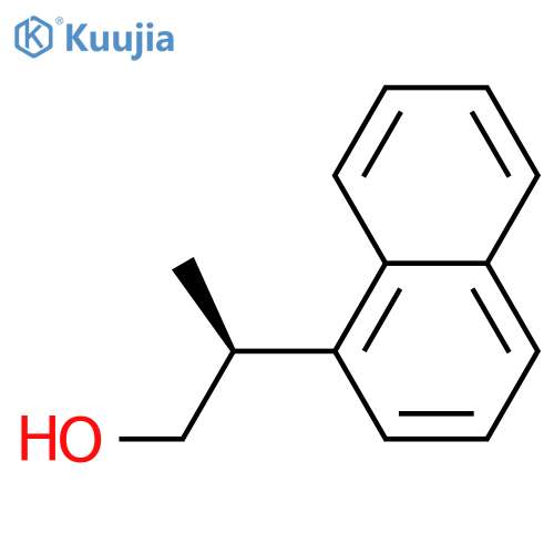 (2S)-2-(naphthalen-1-yl)propan-1-ol structure