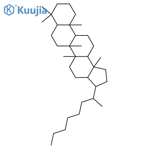 29-Pentylhopane; (17αH,21βH,22S)-form structure