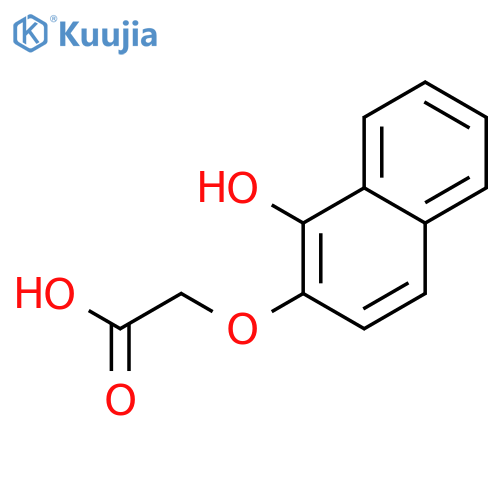 2-(1-Hydroxy-2-naphthalenyl)oxyacetic Acid structure