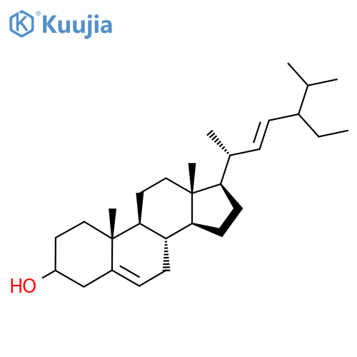 (22E,24xi)-stigmasta-5,22-dien-3-ol structure